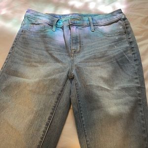 Mossimo high rise ripped jeggings
